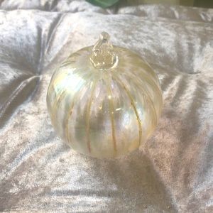 Handmade glass blown ornaments